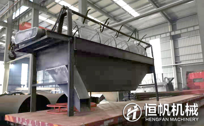 喜迎新年開門紅鄭州恒帆整套有機(jī)肥設(shè)備發(fā)送至湖南張家界(圖1) 湖南有機(jī)肥滾筒篩分機(jī)