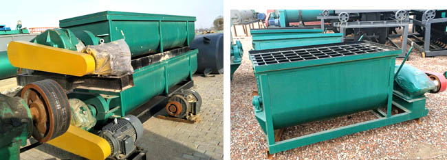 有機(jī)肥料生產(chǎn)設(shè)備都有那些?(圖4) 有機(jī)肥攪拌機(jī)