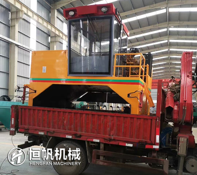 加班加點履帶式翻堆機發(fā)送至山西運城(圖4) 有機肥履帶式翻堆機